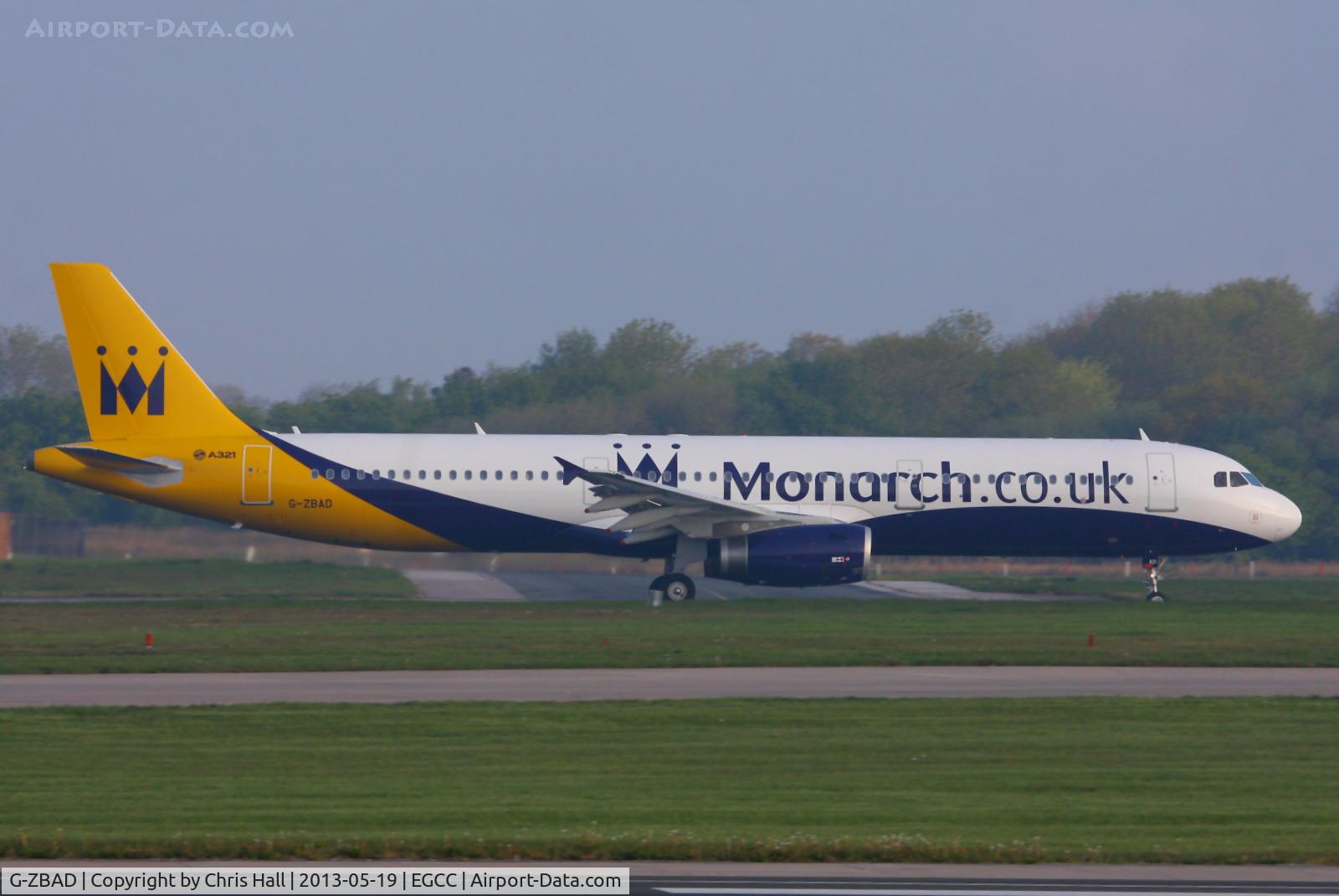 G-ZBAD, 2013 Airbus A321-231 C/N 5582, Monarch