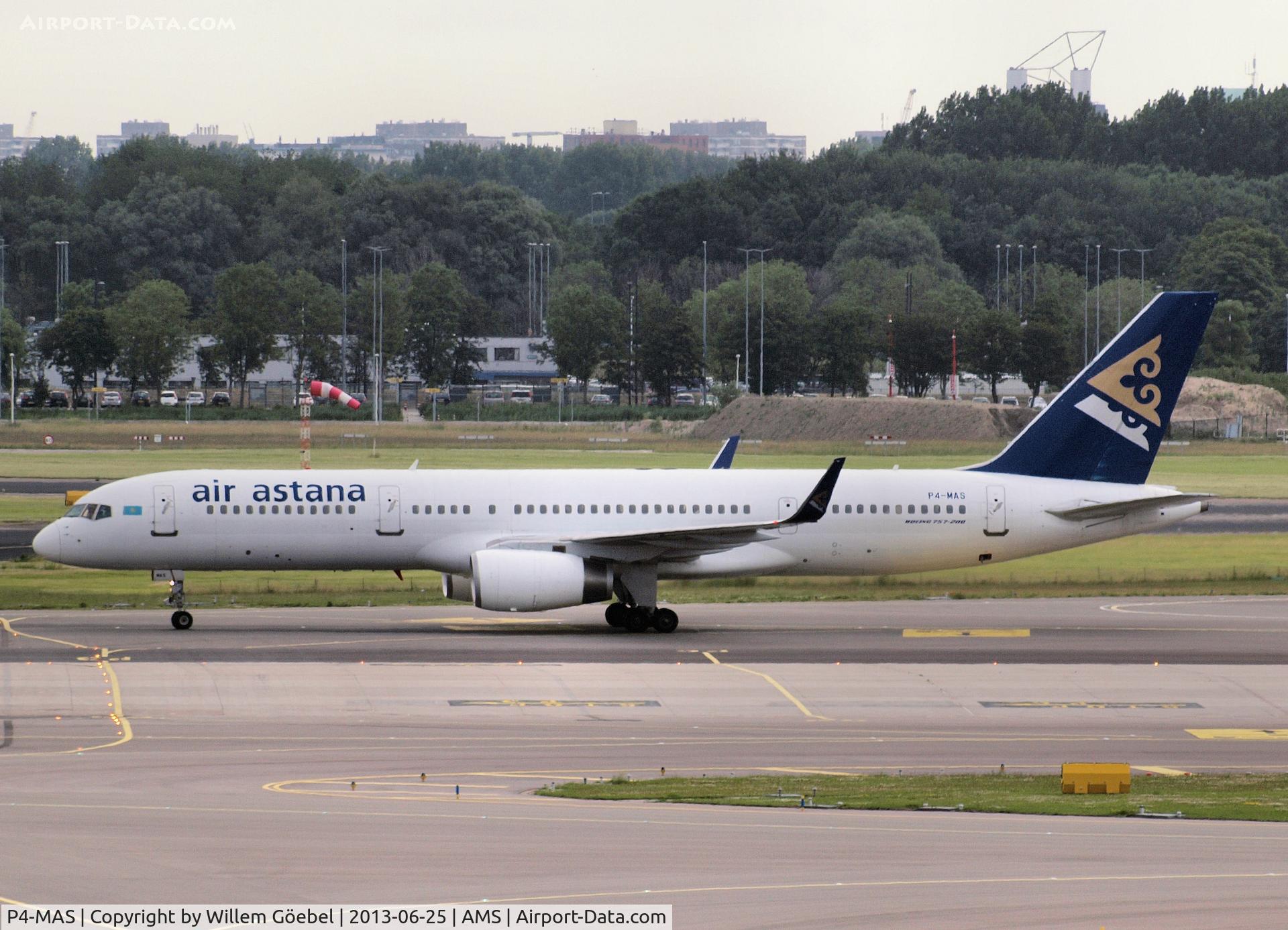 P4-MAS, 1997 Boeing 757-28A C/N 28833, Arrival on Schiphol Airport