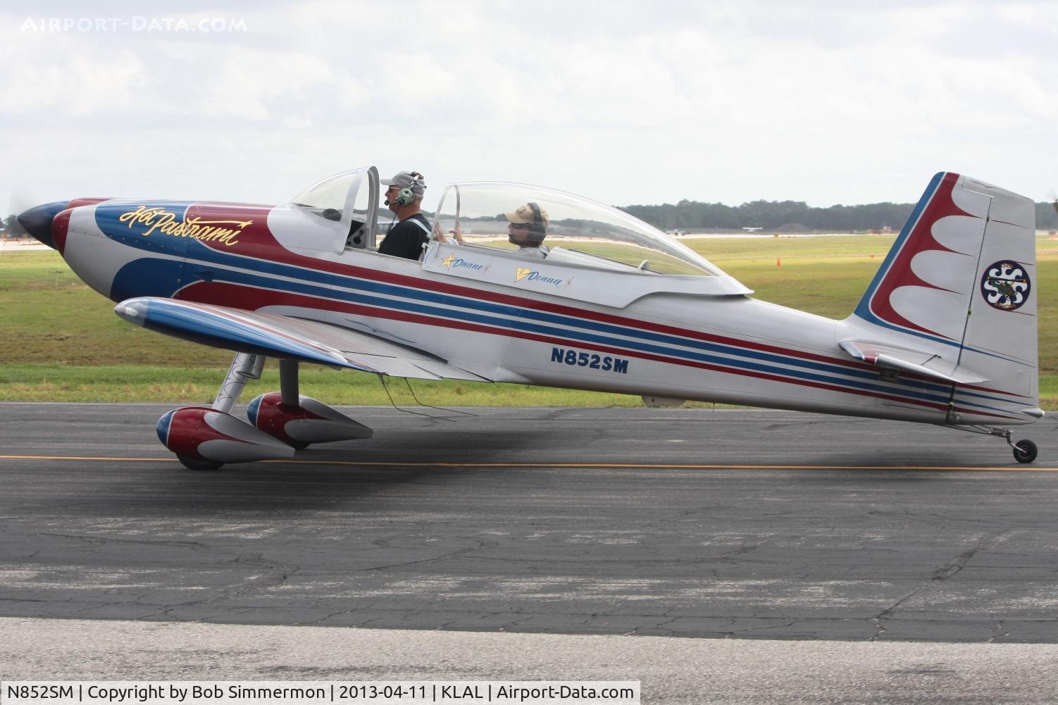 N852SM, Vans RV-8 C/N 82762, Sun N Fun 2013 - Lakeland, FL