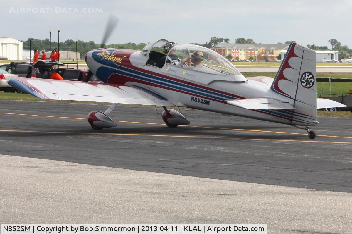 N852SM, Vans RV-8 C/N 82762, Sun N Fun 2013 - Lakeland, FL