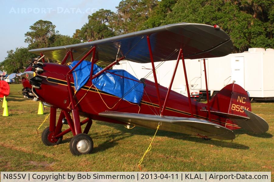 N855V, 1930 Waco RNF C/N 3267, Sun N Fun 2013 - Lakeland, FL