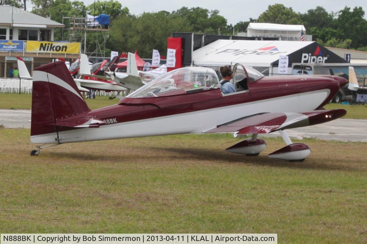 N888BK, 2006 Vans RV-8 C/N 80456, Sun N Fun 2013 - Lakeland, FL