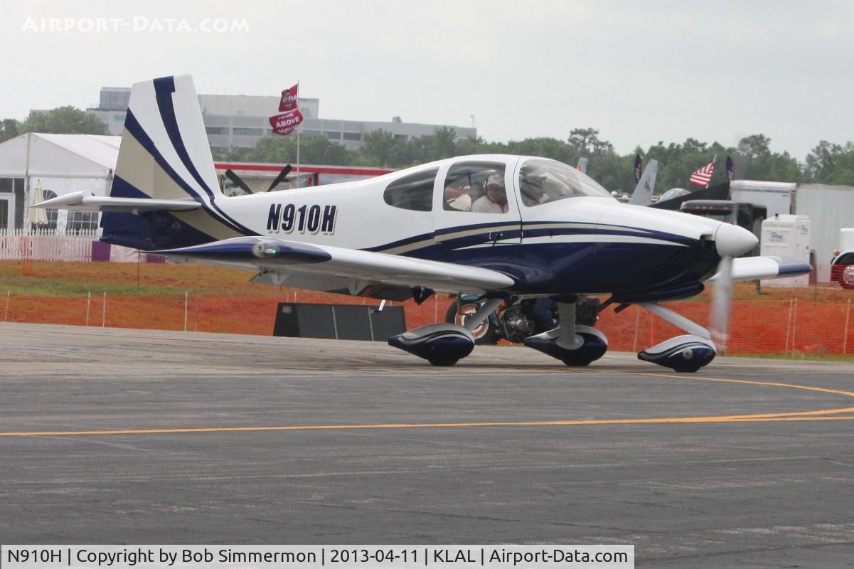 N910H, Vans RV-10 C/N 40687, Arriving at Sun N Fun 2013 - Lakeland, FL