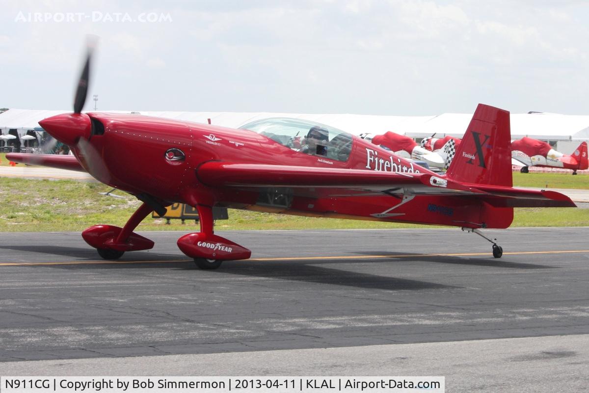 N911CG, 1993 Extra EA-300S C/N 01, Sun N Fun 2013 - Lakeland, FL