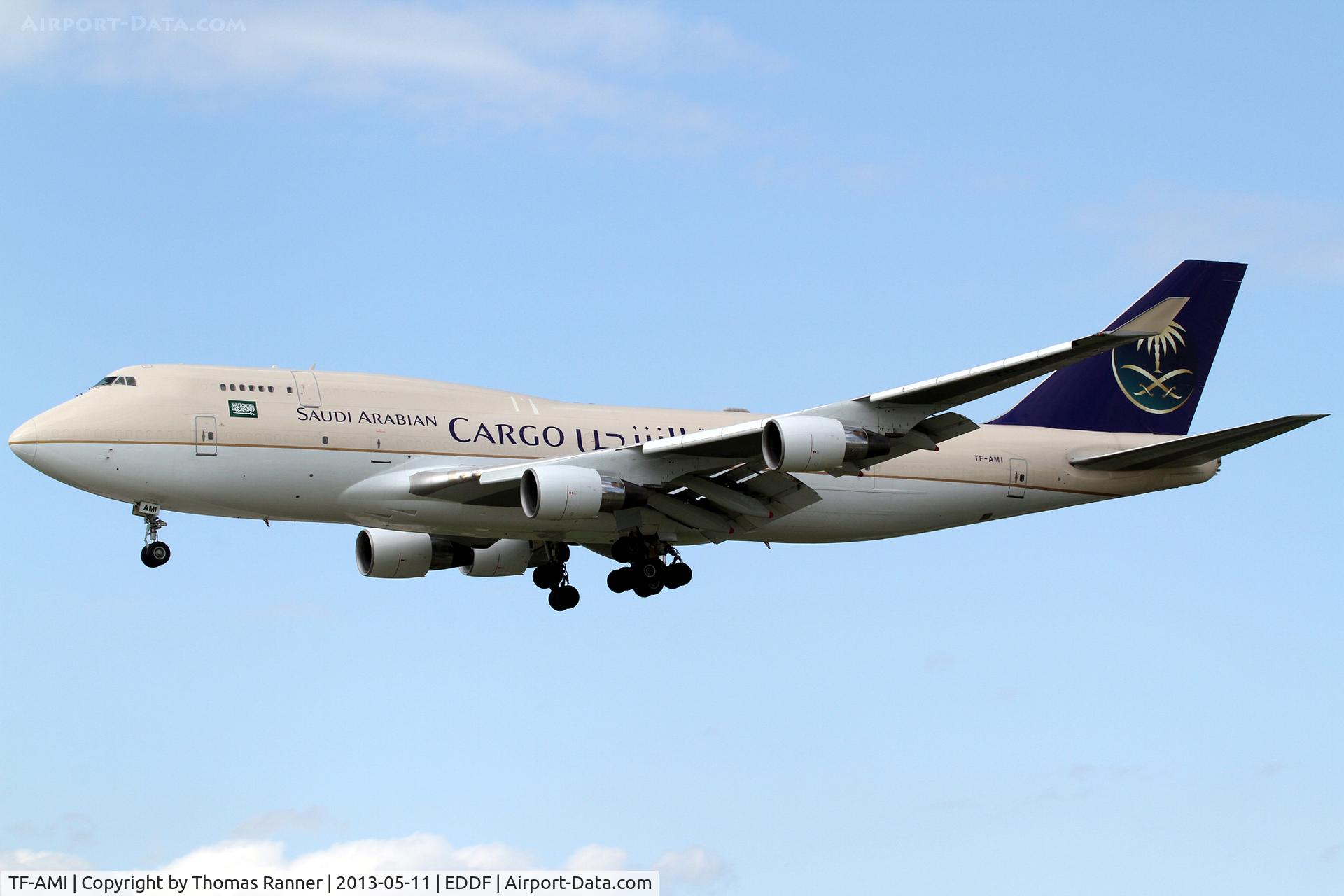 TF-AMI, 1992 Boeing 747-412 C/N 27066, Saudi Arabian Cargo Boeing 747