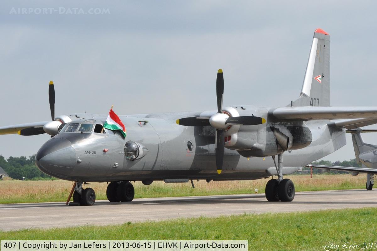 407, Antonov An-26 C/N 57303407, Static Display
