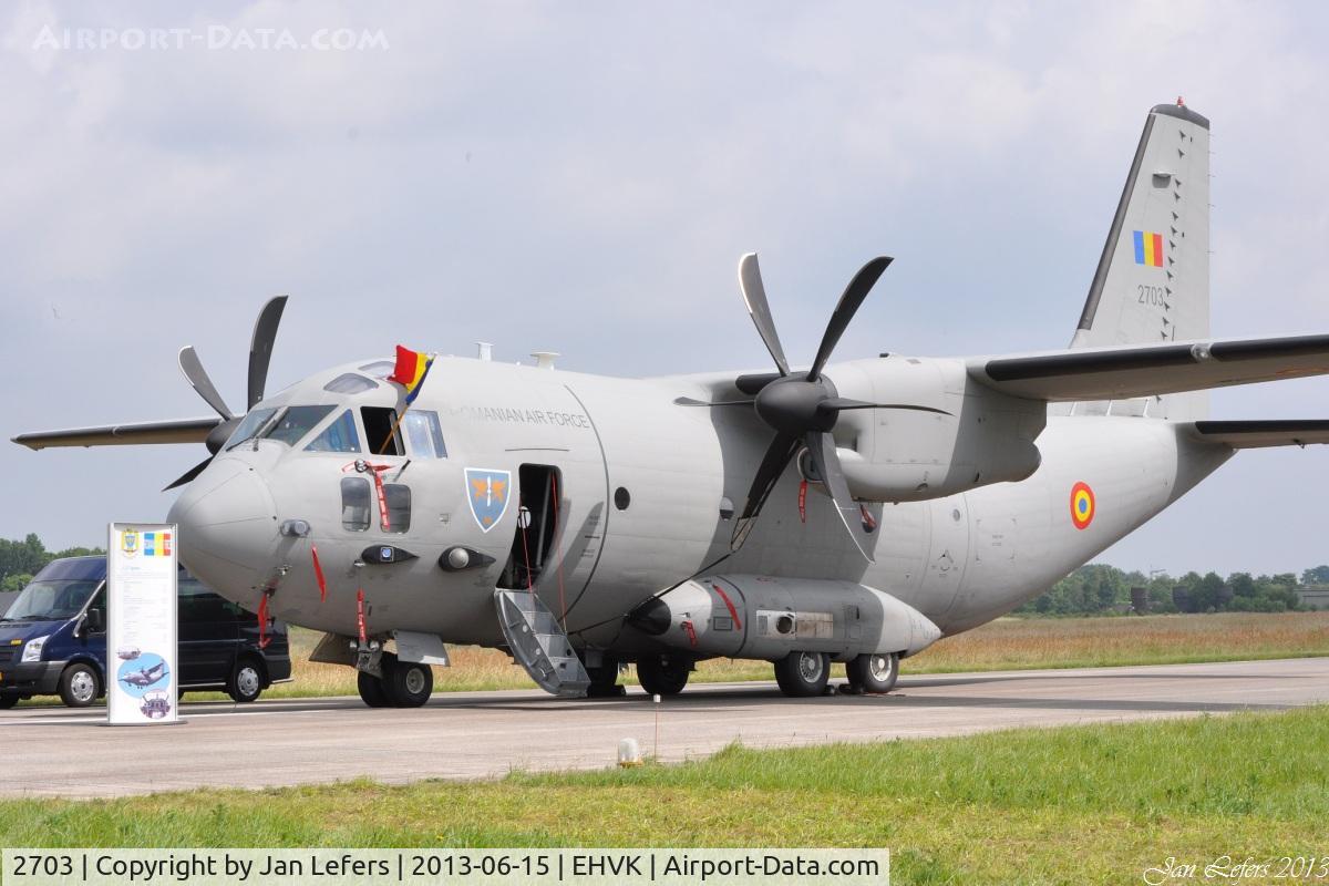 2703, 2008 Alenia HC-27J Spartan C/N 4148, Static Display