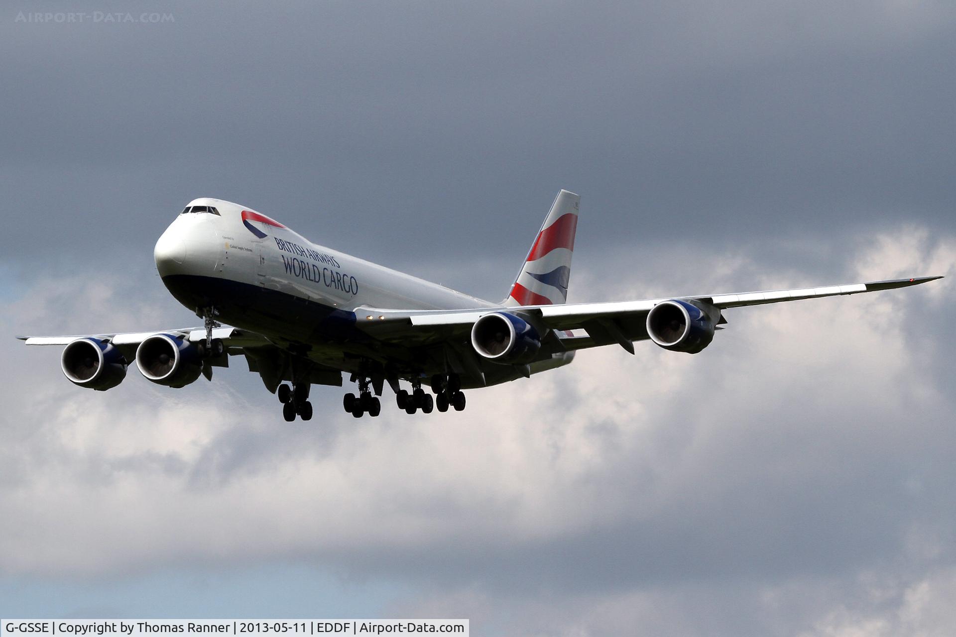G-GSSE, 2011 Boeing 747-87UF C/N 37568, British Airways World Cargo Boeing 747-8