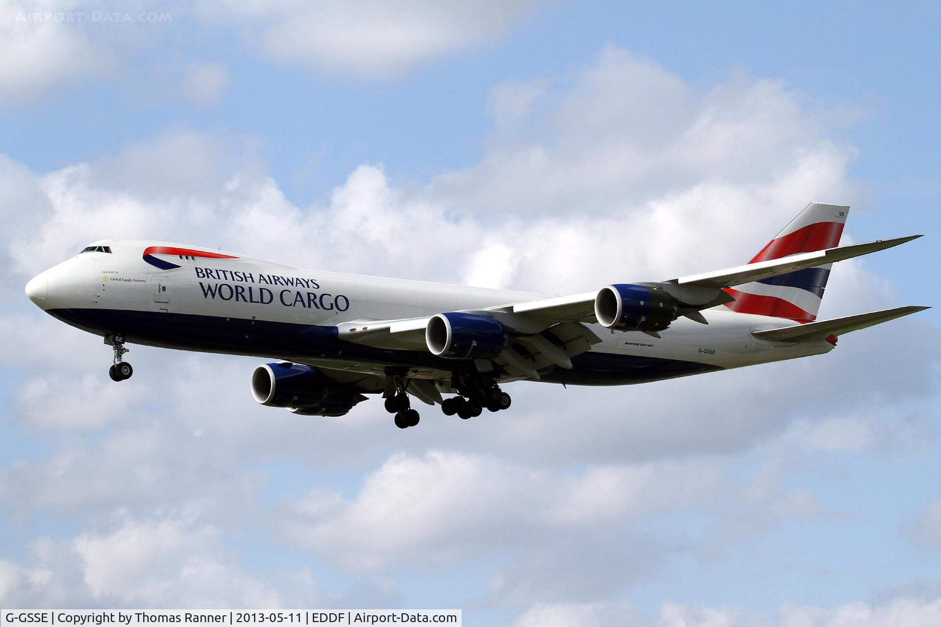 G-GSSE, 2011 Boeing 747-87UF C/N 37568, British Airways World Cargo Boeing 747-8