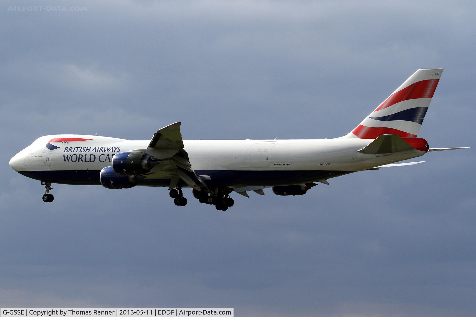 G-GSSE, 2011 Boeing 747-87UF C/N 37568, British Airways World Cargo Boeing 747-8