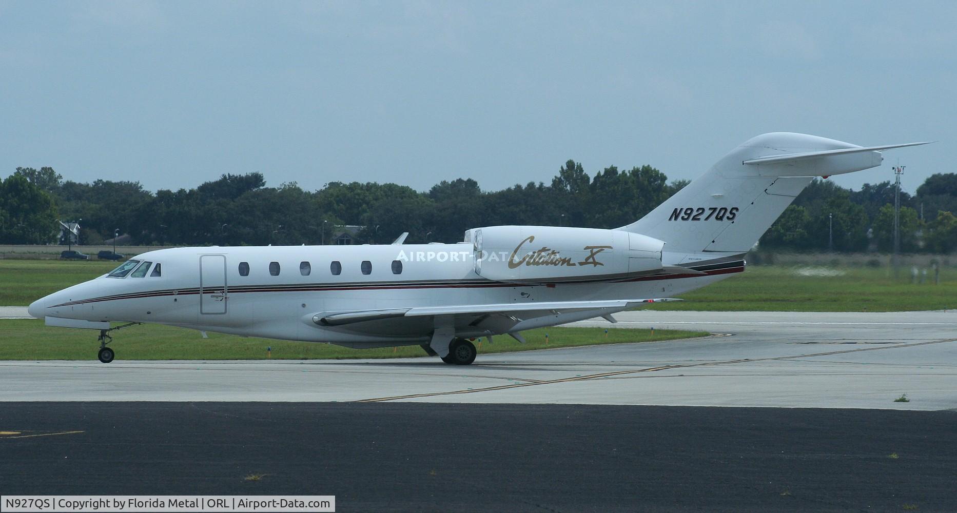 N927QS, 2008 Cessna 750 Citation X C/N 750-0290, Citation X Net Jets
