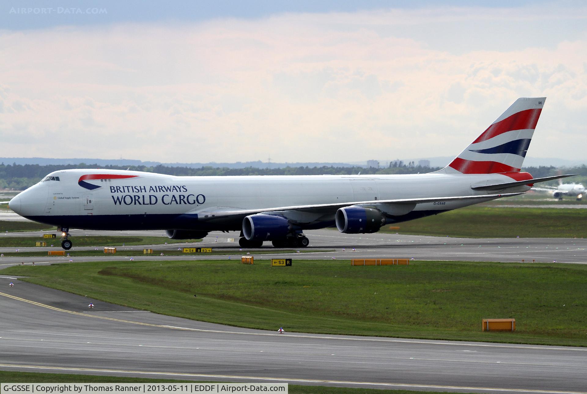 G-GSSE, 2011 Boeing 747-87UF C/N 37568, British Airways World Cargo Boeing 747-8