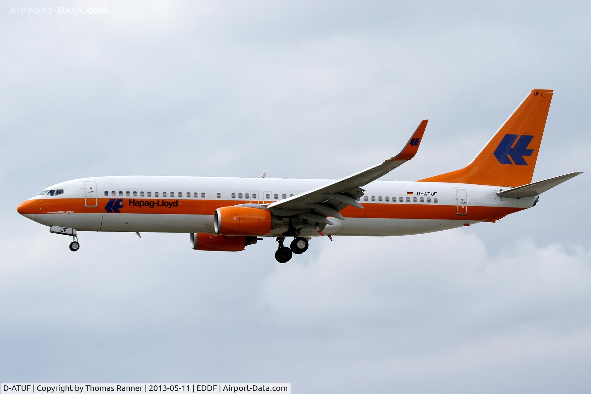 D-ATUF, 2006 Boeing 737-8K5 C/N 34687, Hapag Lloyd Boeing 737