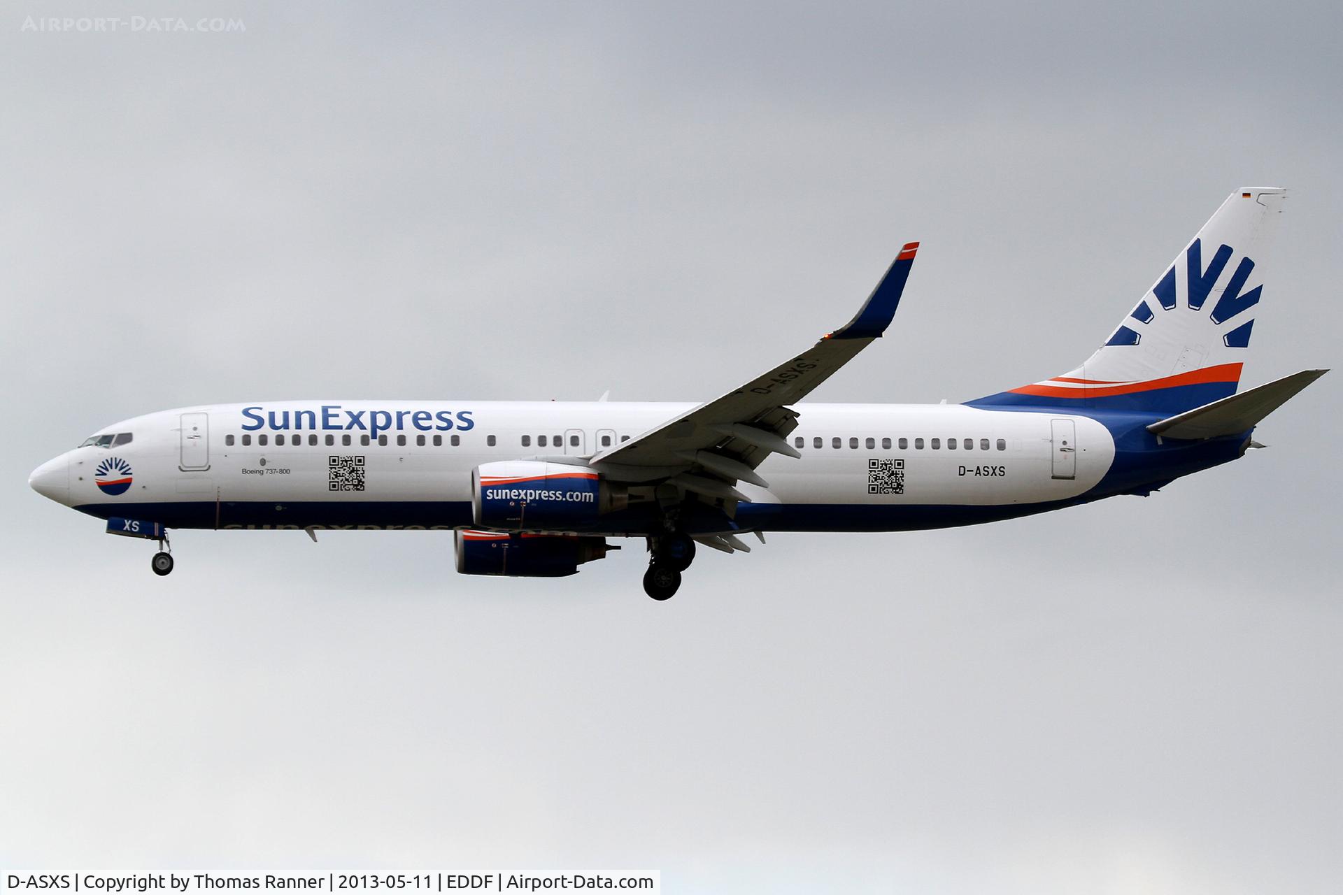 D-ASXS, 2004 Boeing 737-8AS C/N 33563, SunExpress Germany Boeing 737