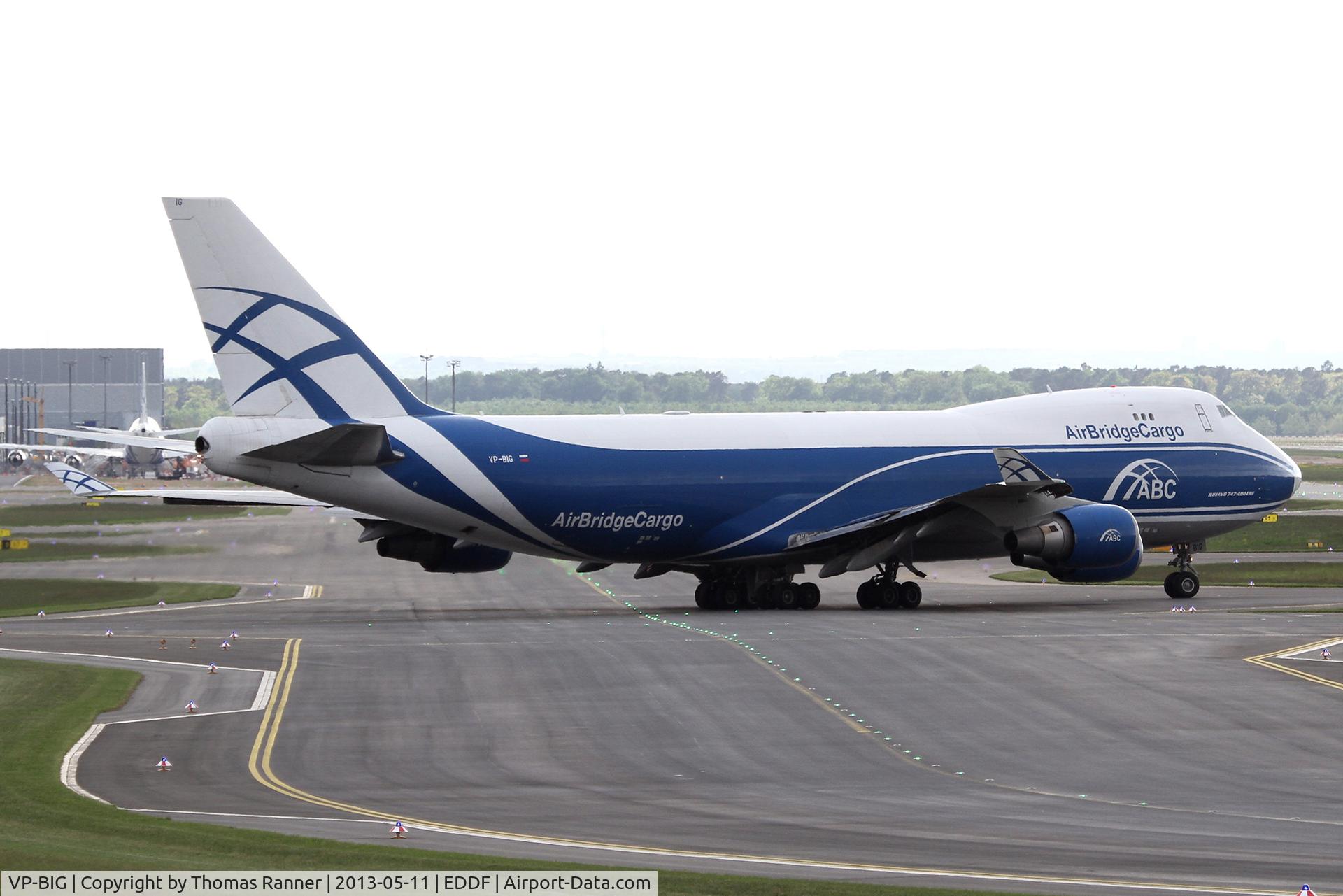 VP-BIG, 2007 Boeing 747-46N/FER/SCD C/N 35420, Air Bridge Cargo Boeing 747