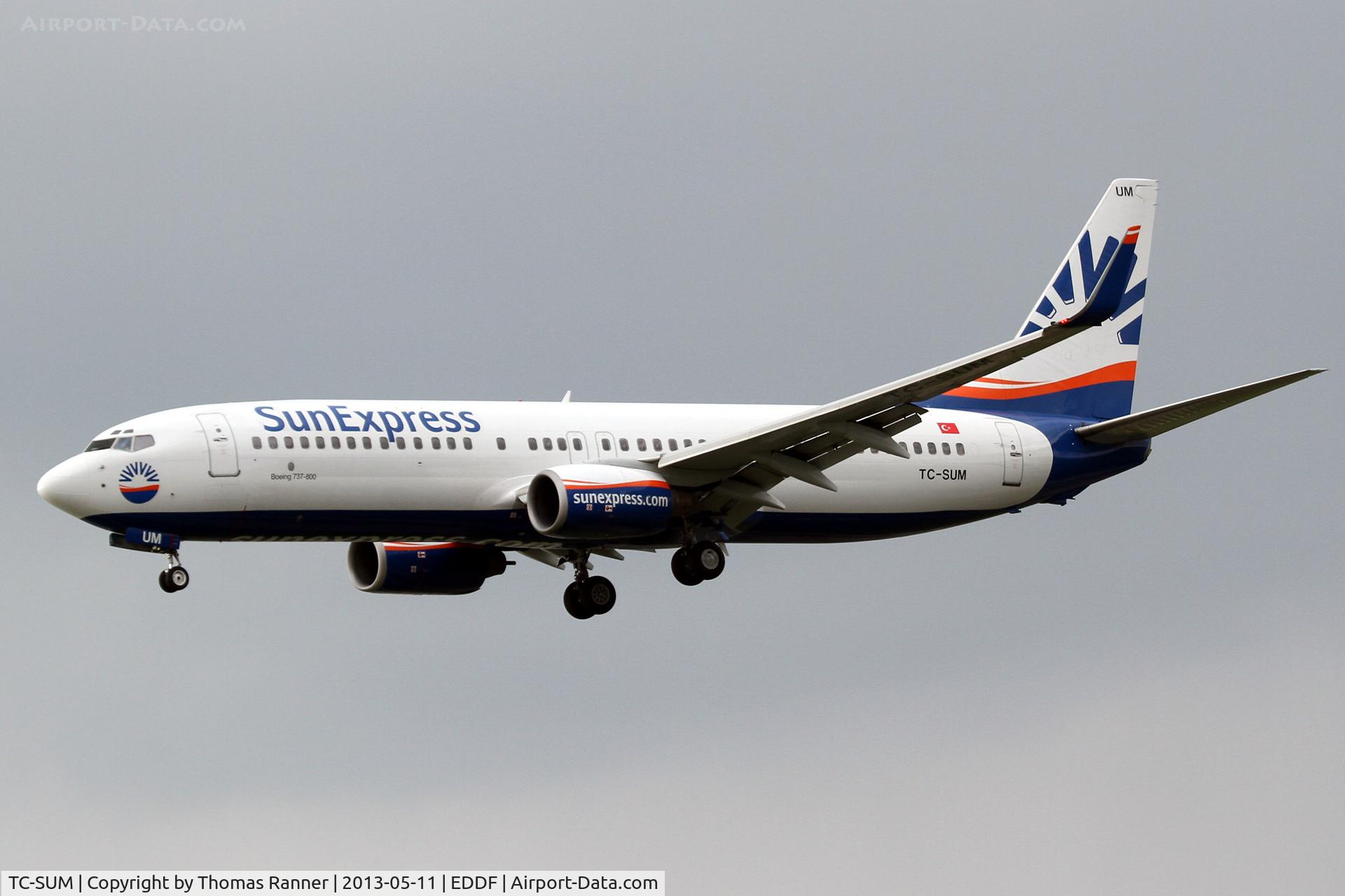 TC-SUM, 1999 Boeing 737-85F C/N 28826, SunExpress Boeing 737