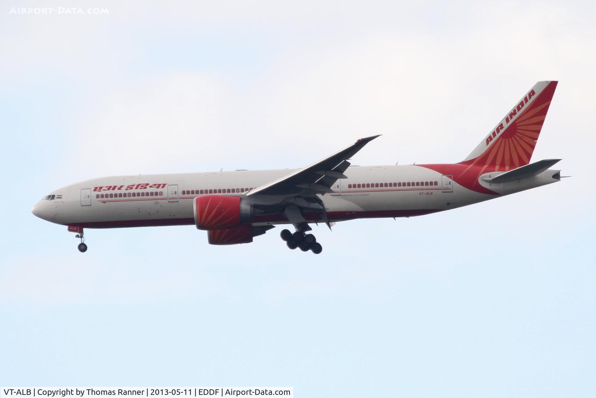 VT-ALB, 2007 Boeing 777-237/LR C/N 36301/621, Air India Boeing 777