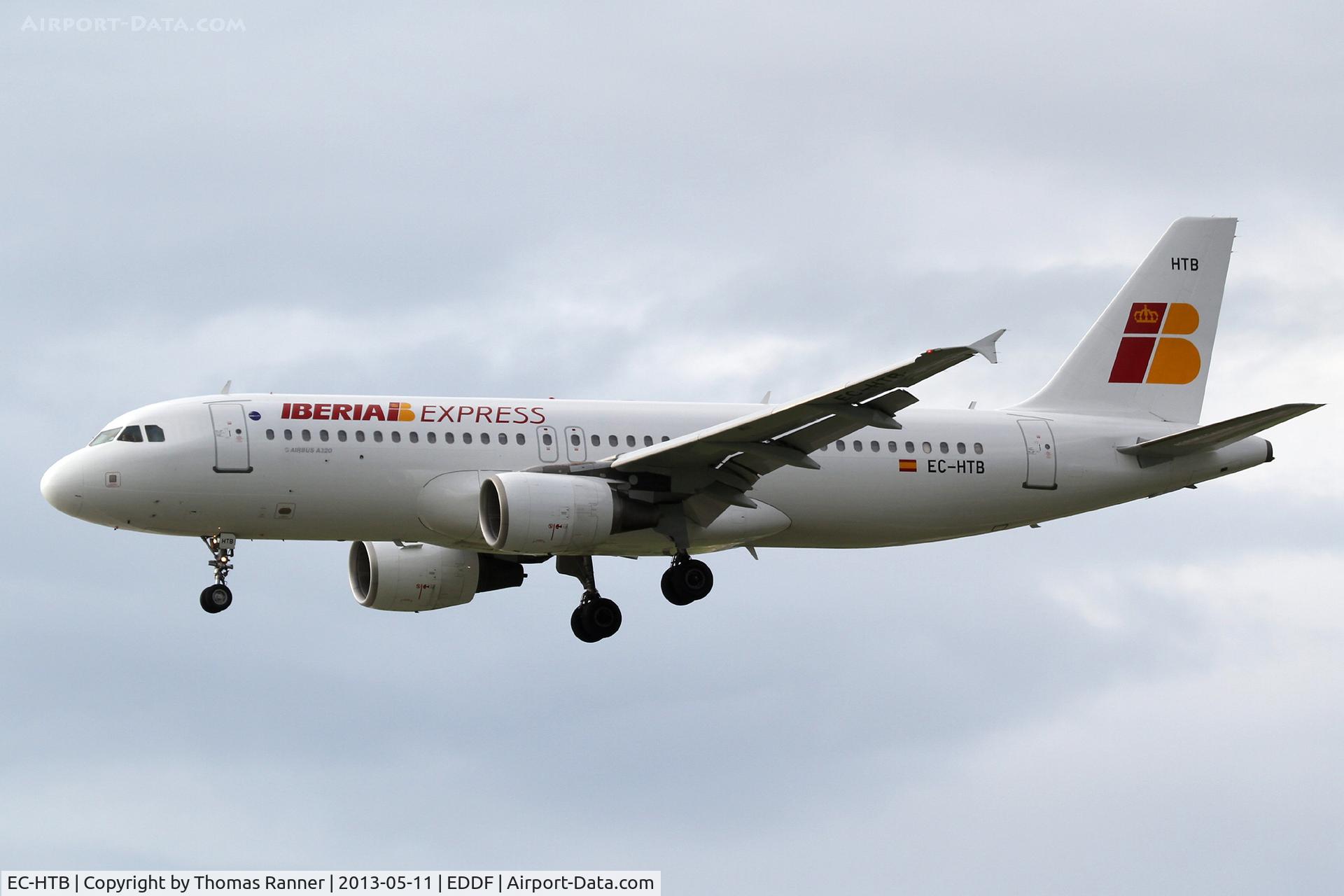 EC-HTB, 2001 Airbus A320-214 C/N 1530, Iberia Airbus A320