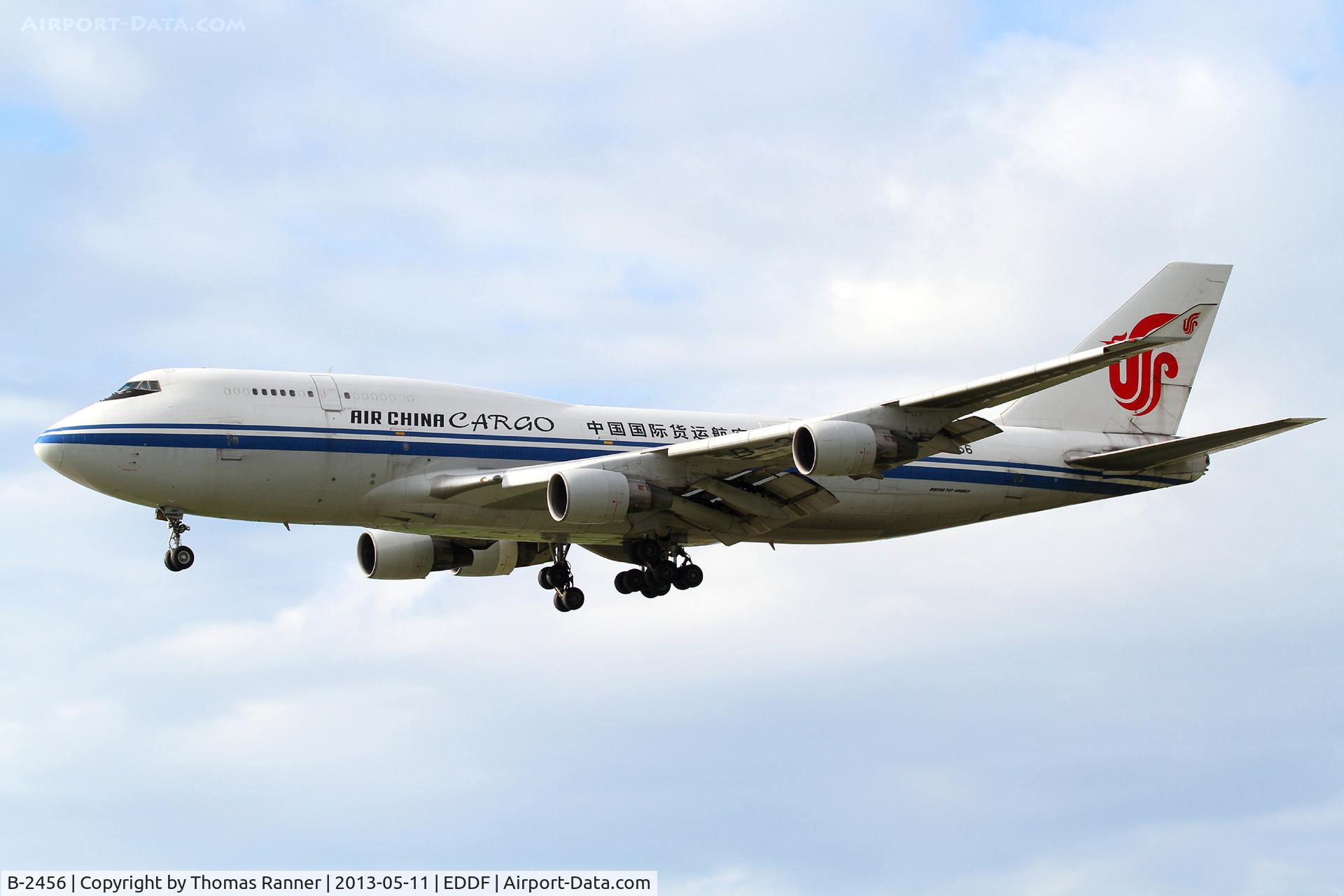 B-2456, 1989 Boeing 747-4J6/BCF C/N 24346, Air China Cargo Boeing 747