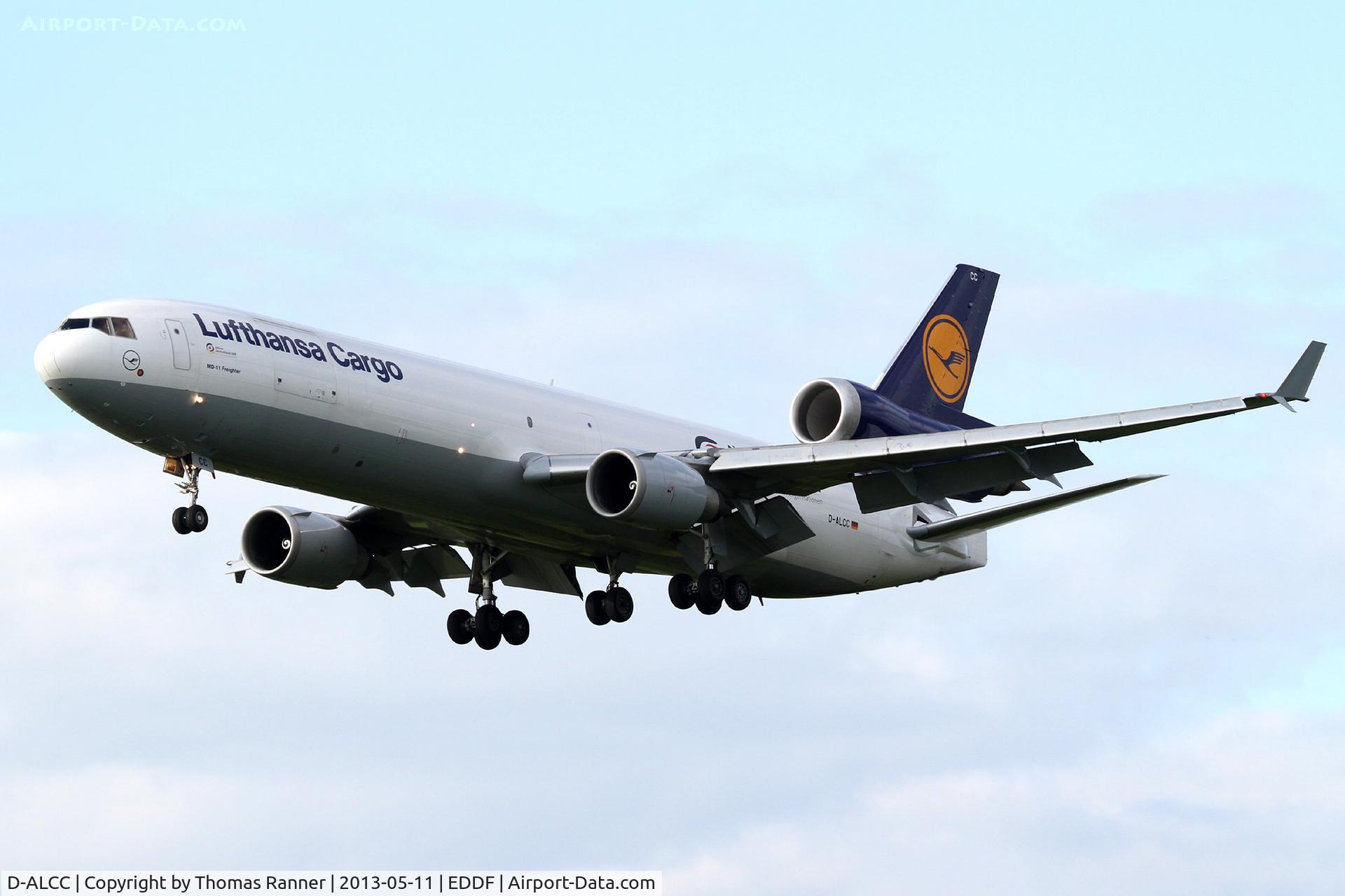 D-ALCC, 1998 McDonnell Douglas MD-11F C/N 48783, Lufthansa Cargo MD-11