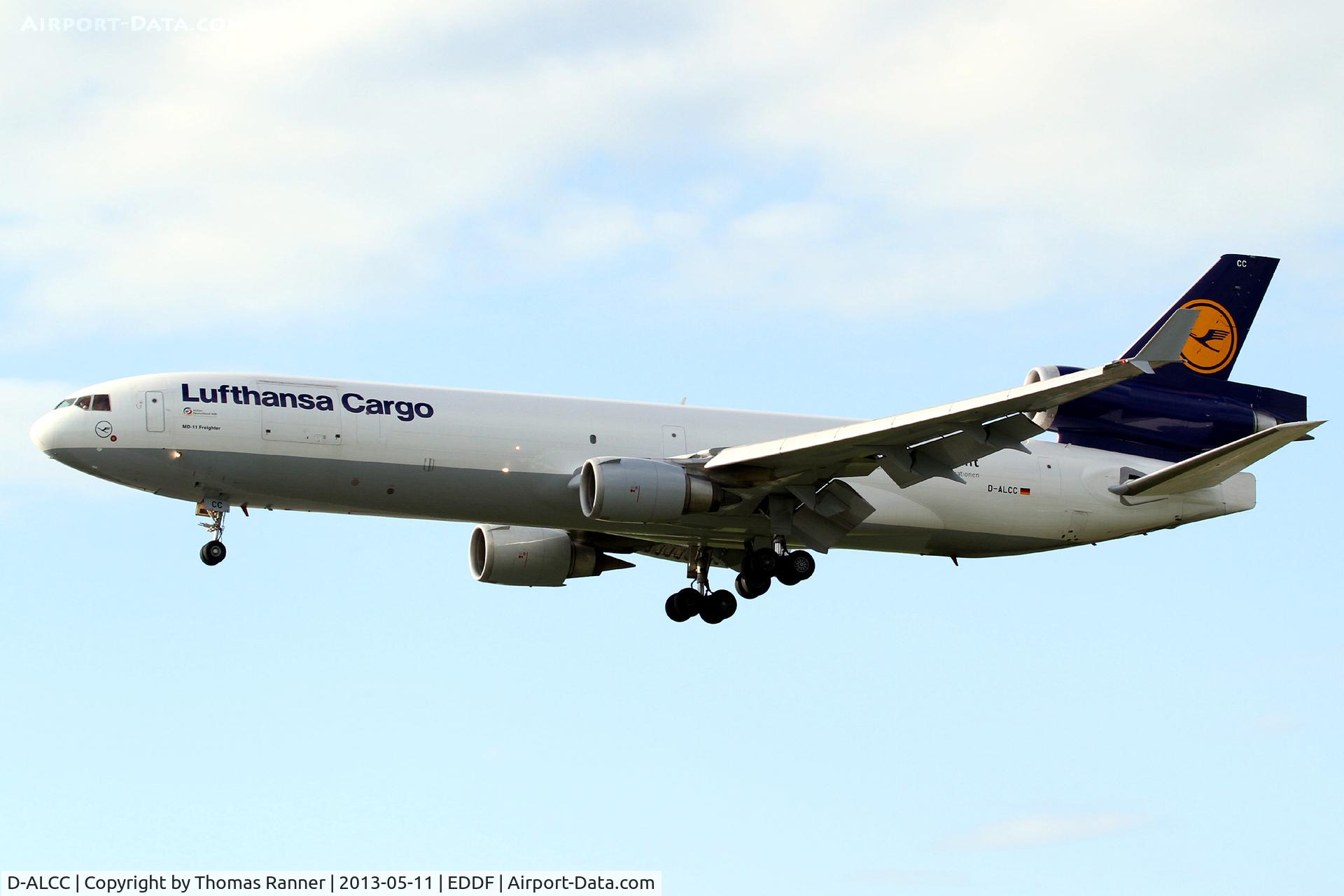 D-ALCC, 1998 McDonnell Douglas MD-11F C/N 48783, Lufthansa Cargo MD-11