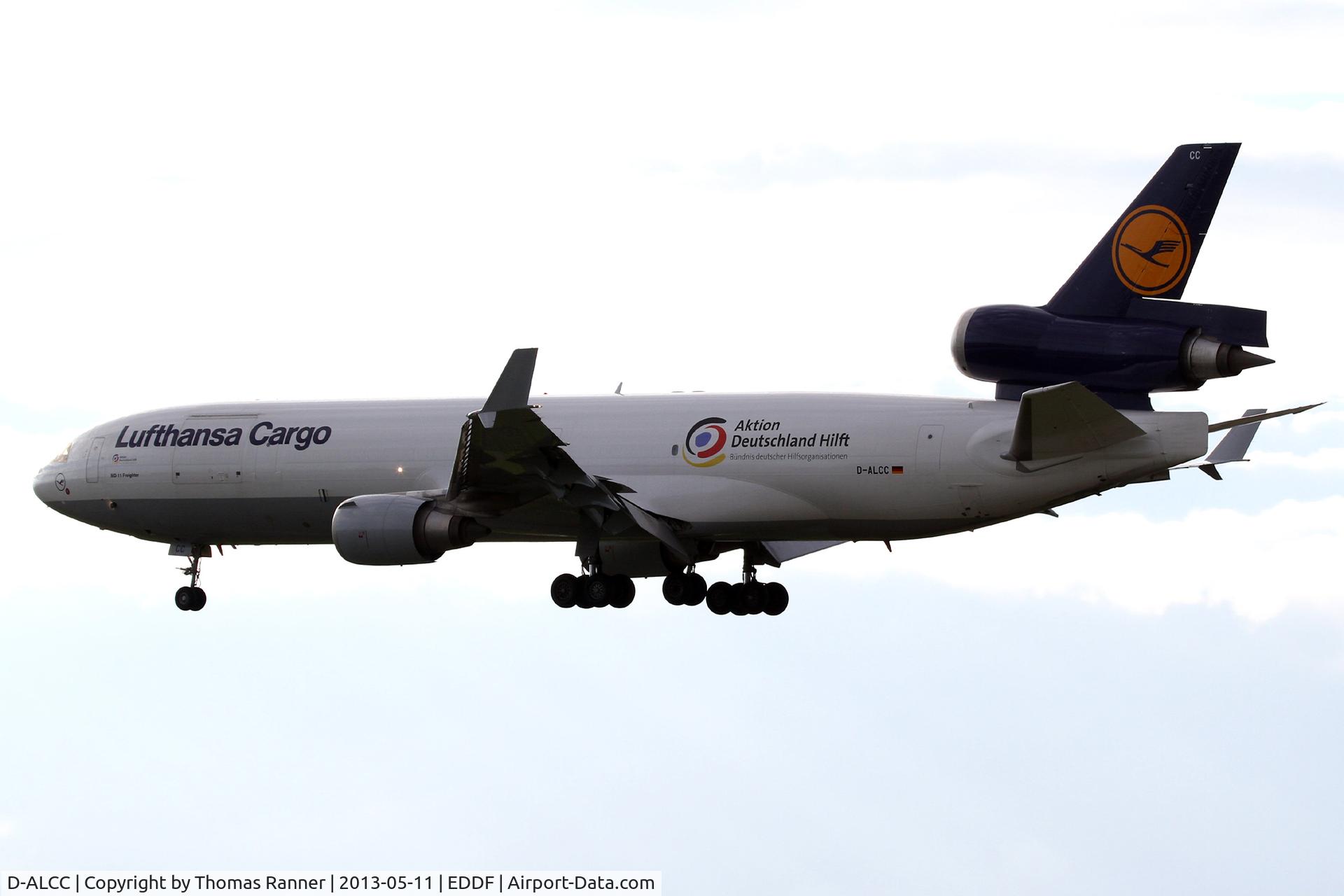 D-ALCC, 1998 McDonnell Douglas MD-11F C/N 48783, Lufthansa Cargo MD-11