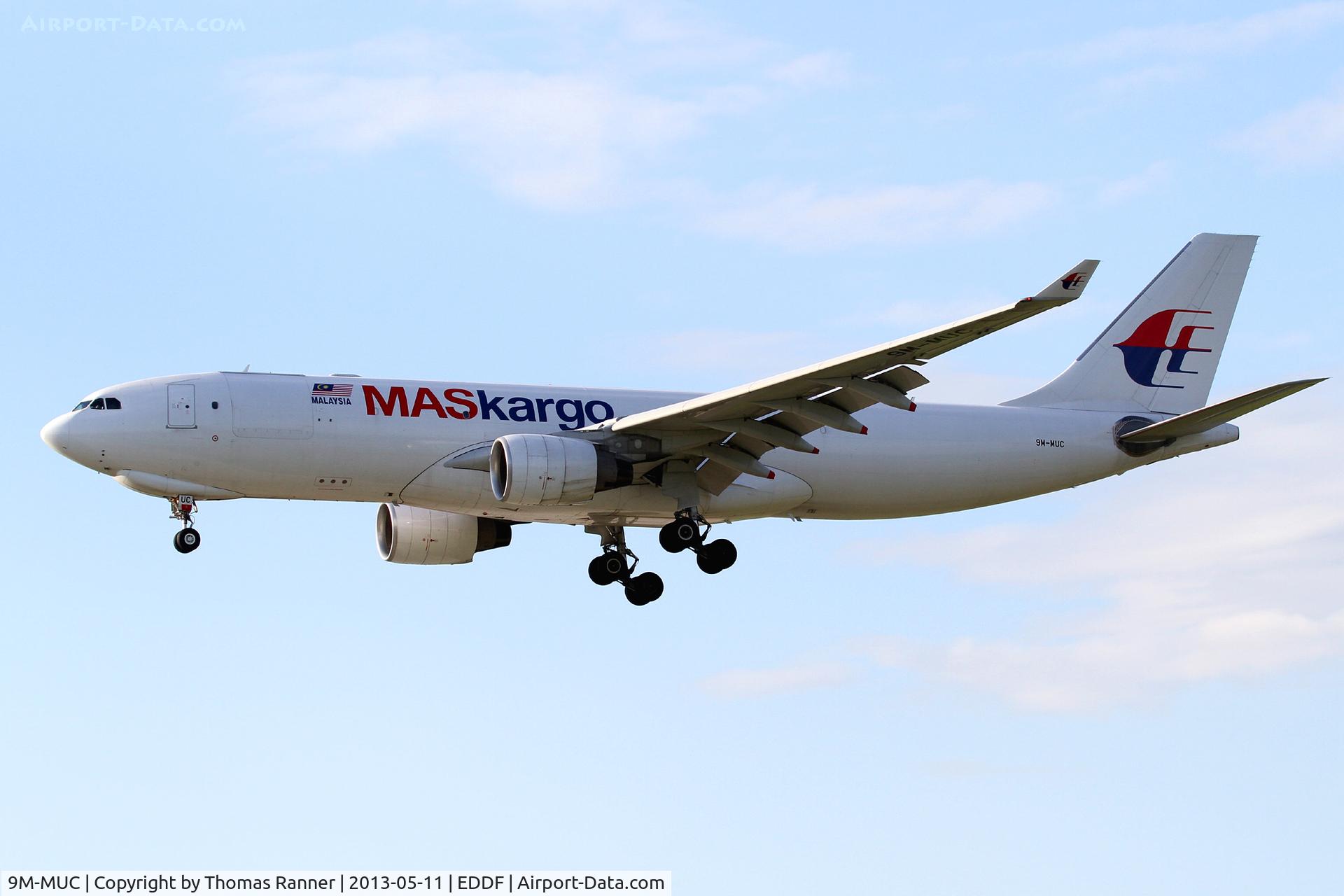 9M-MUC, 2011 Airbus A330-223F C/N 1164, MasKargo Airbus A330