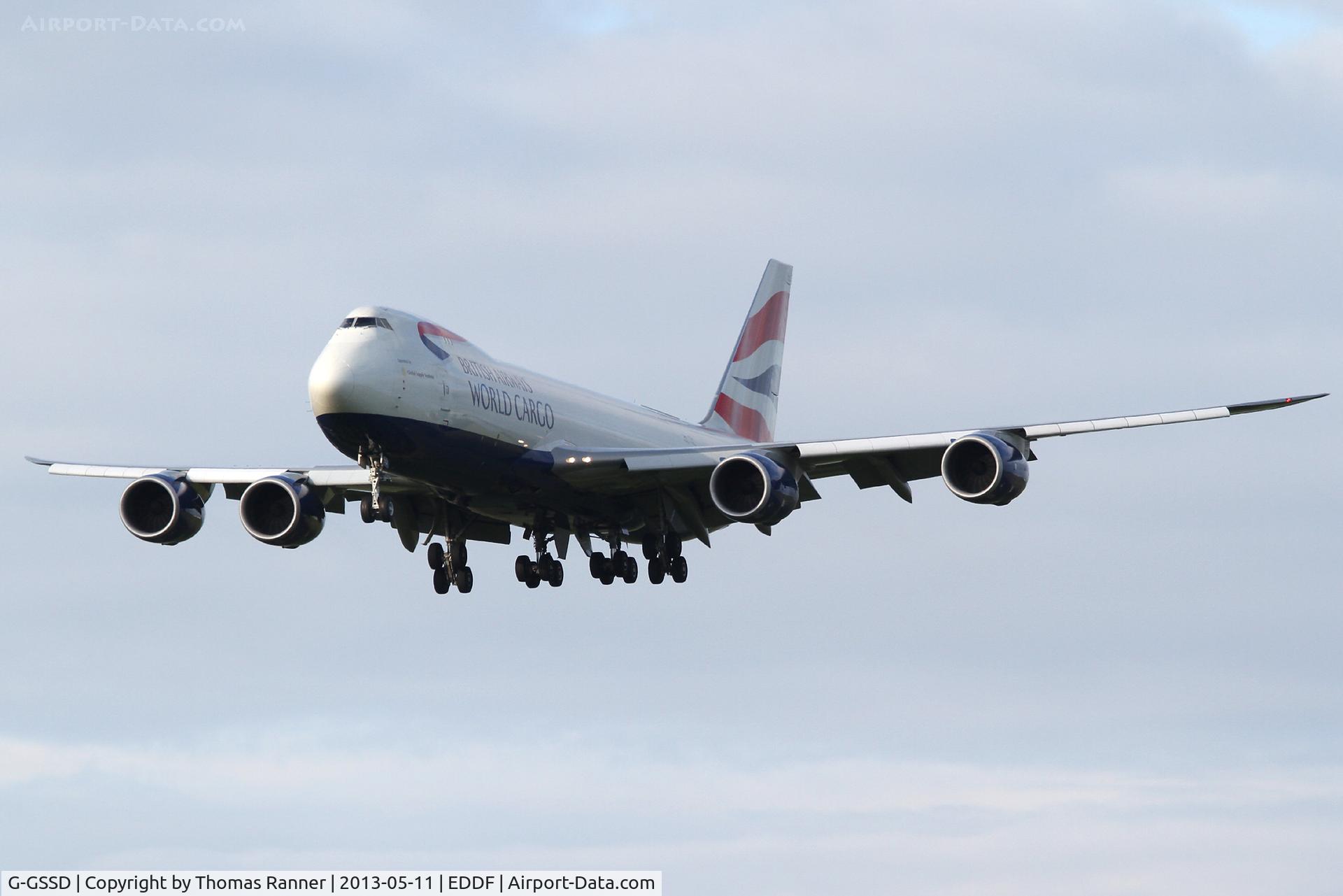 G-GSSD, 2011 Boeing 747-87UF C/N 37561, British Airways World Cargo Boeing 747-8