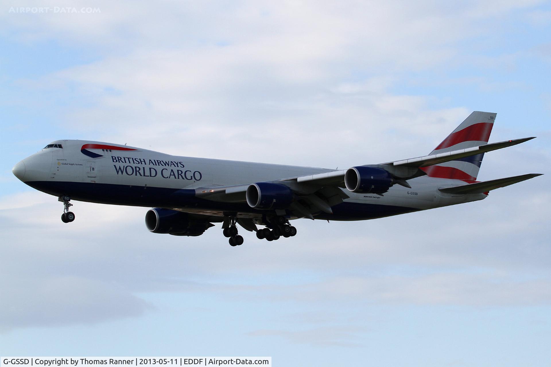 G-GSSD, 2011 Boeing 747-87UF C/N 37561, British Airways World Cargo Boeing 747-8