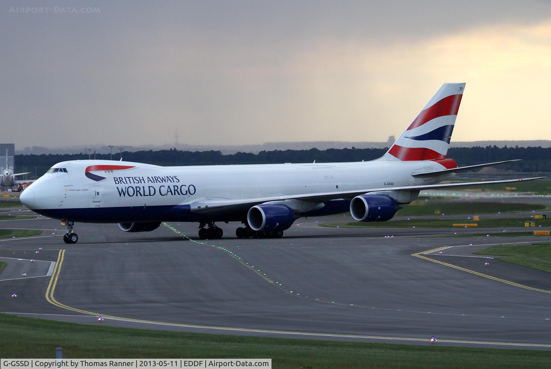 G-GSSD, 2011 Boeing 747-87UF C/N 37561, British Airways World Cargo Boeing 747
