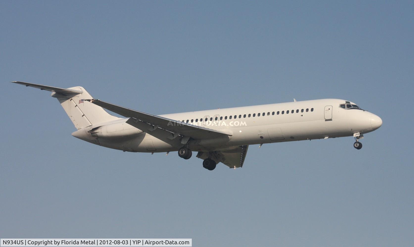 N934US, 1980 Douglas DC-9-34 C/N 48124, USA Jet DC-9-34