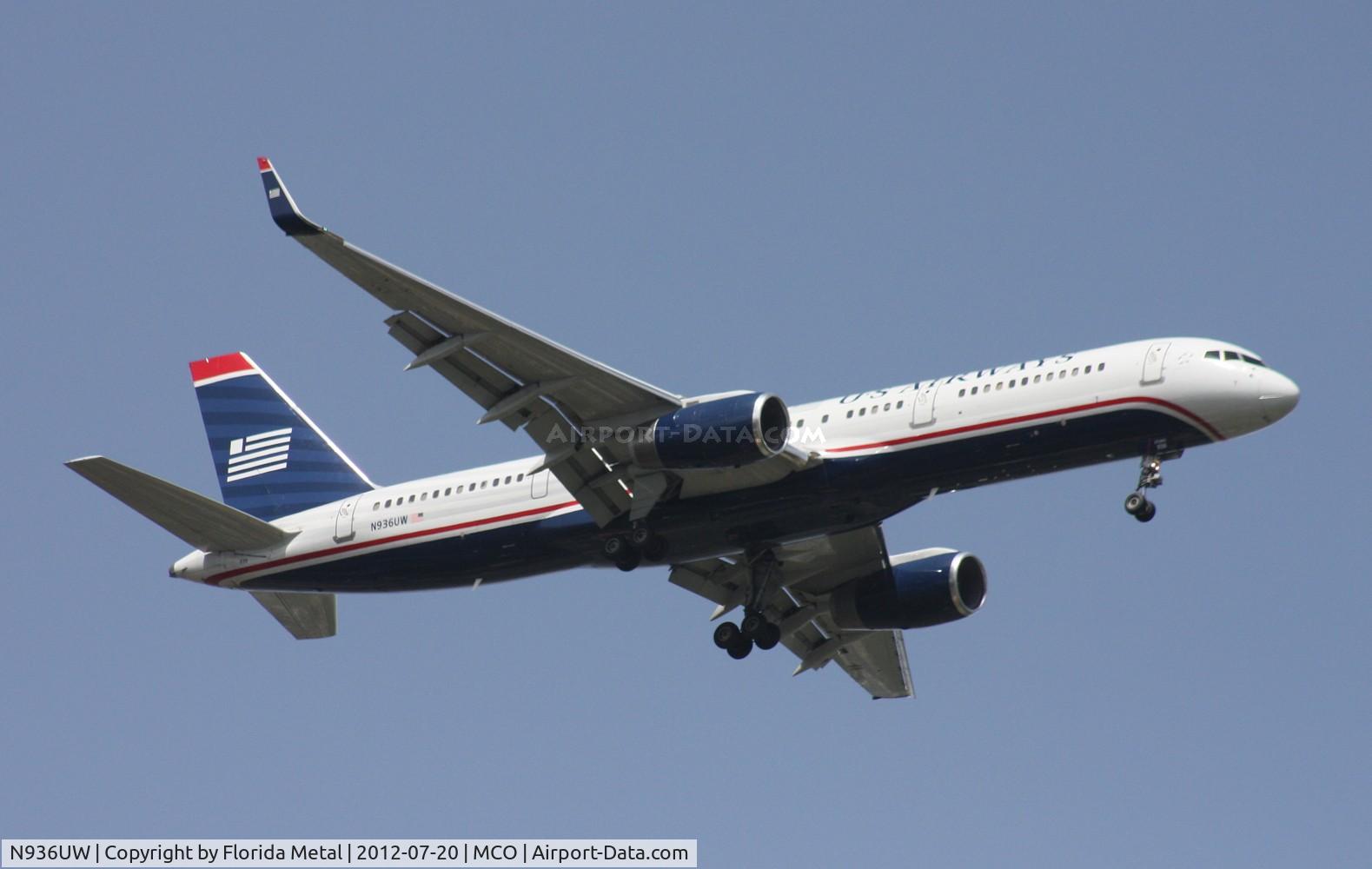 N936UW, 1994 Boeing 757-2B7 C/N 27244, USAirways 757