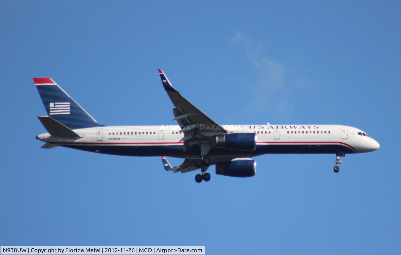 N938UW, 1994 Boeing 757-2B7 C/N 27246, USAirways 757