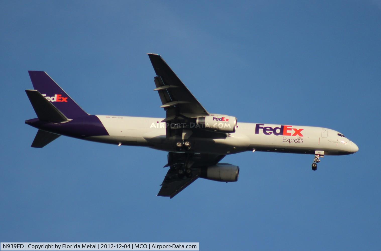 N939FD, 1989 Boeing 757-23A C/N 24528, Fed Ex 757-200