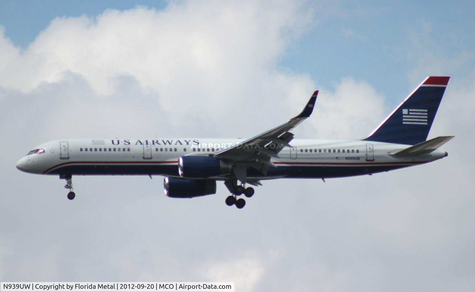 N939UW, 1994 Boeing 757-2B7 C/N 27303, US Airways 757