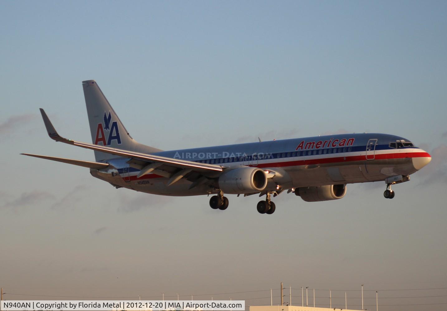 N940AN, 2000 Boeing 737-823 C/N 30598, American 737-800