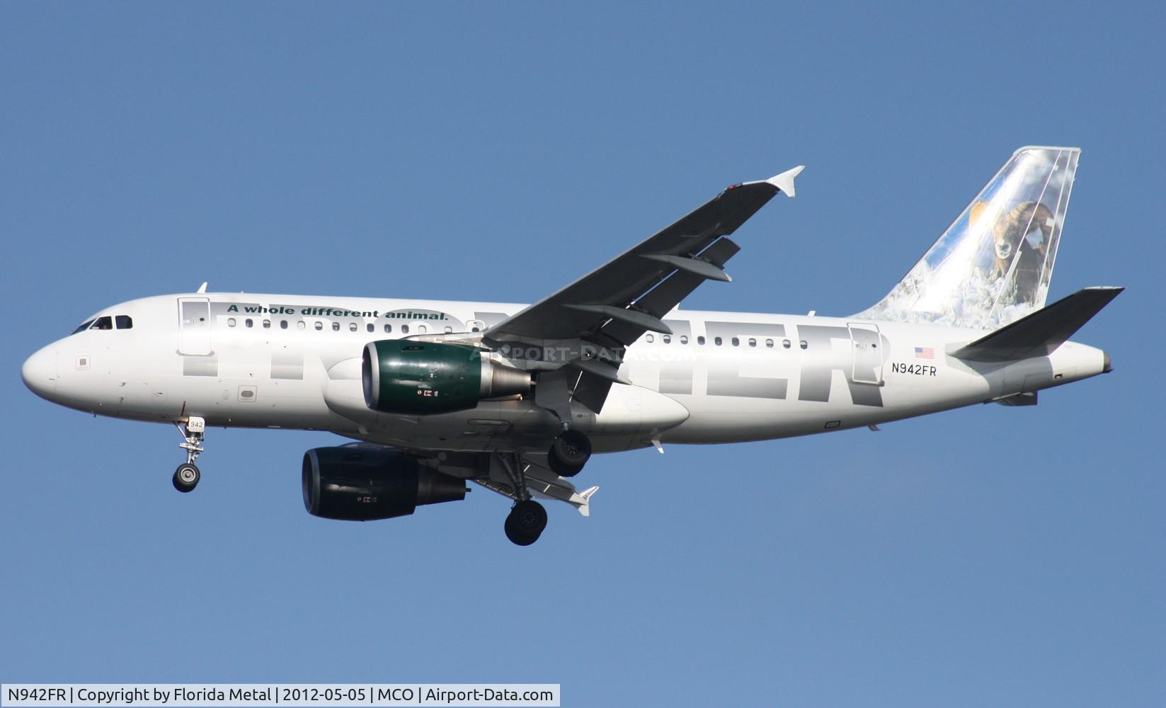 N942FR, 2005 Airbus A319-111 C/N 2497, Stan The Ram Frontier A319
