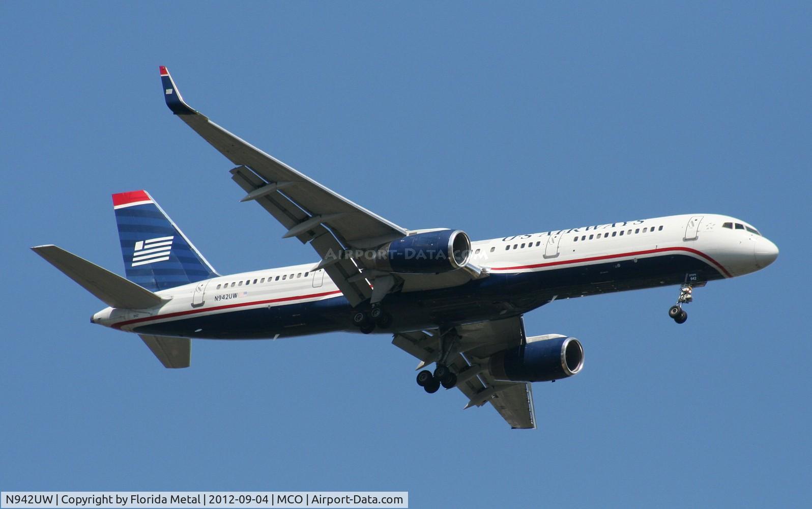 N942UW, 1995 Boeing 757-2B7 C/N 27807, US Airways 757
