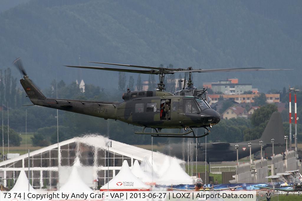 73 74, Bell (Dornier) UH-1D Iroquois (205) C/N 8494, German Navy Bell UH-1