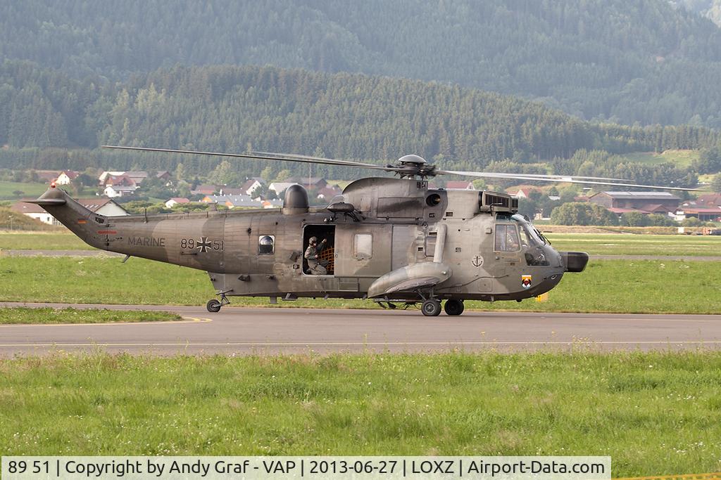 89 51, Westland Sea King Mk.41 C/N WA745/58, German Navy Sea King