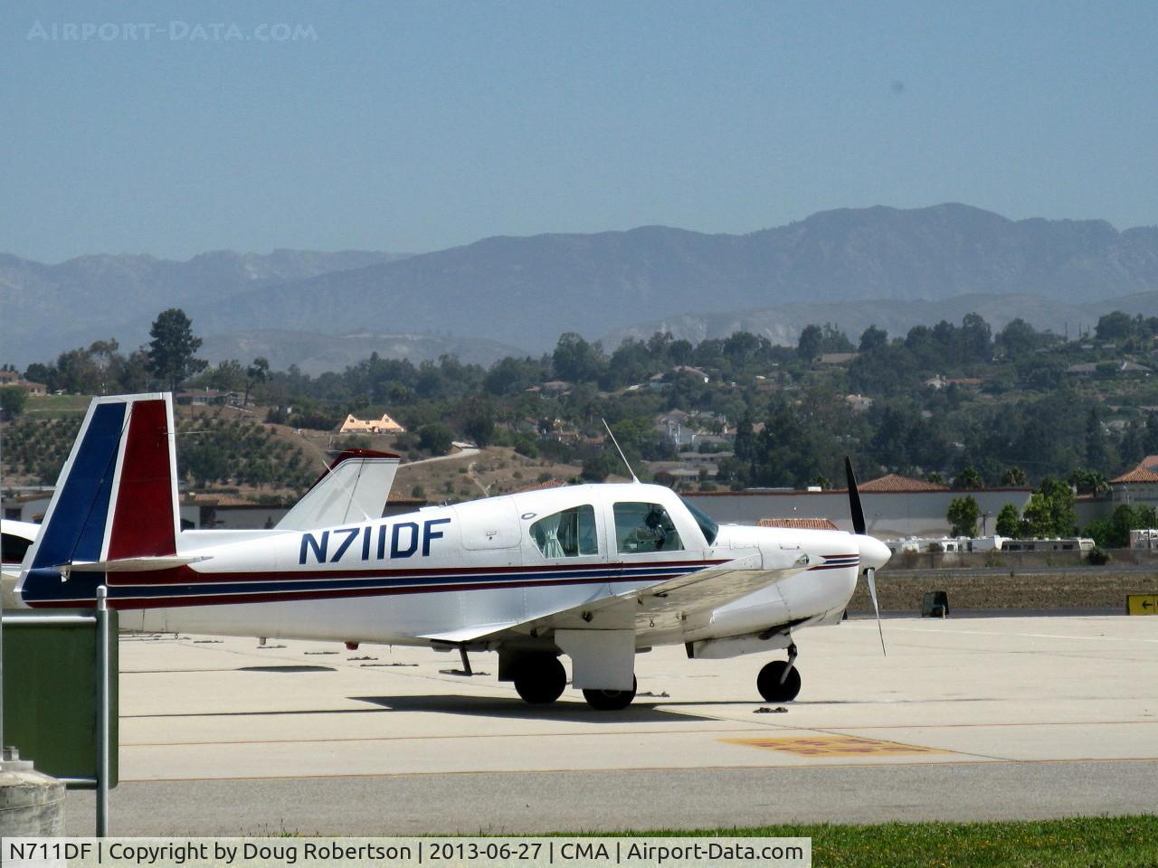 N711DF, 1963 Mooney M20C Ranger C/N 2532, 1963 Mooney M20C, Lycoming O&VO-360 180 Hp