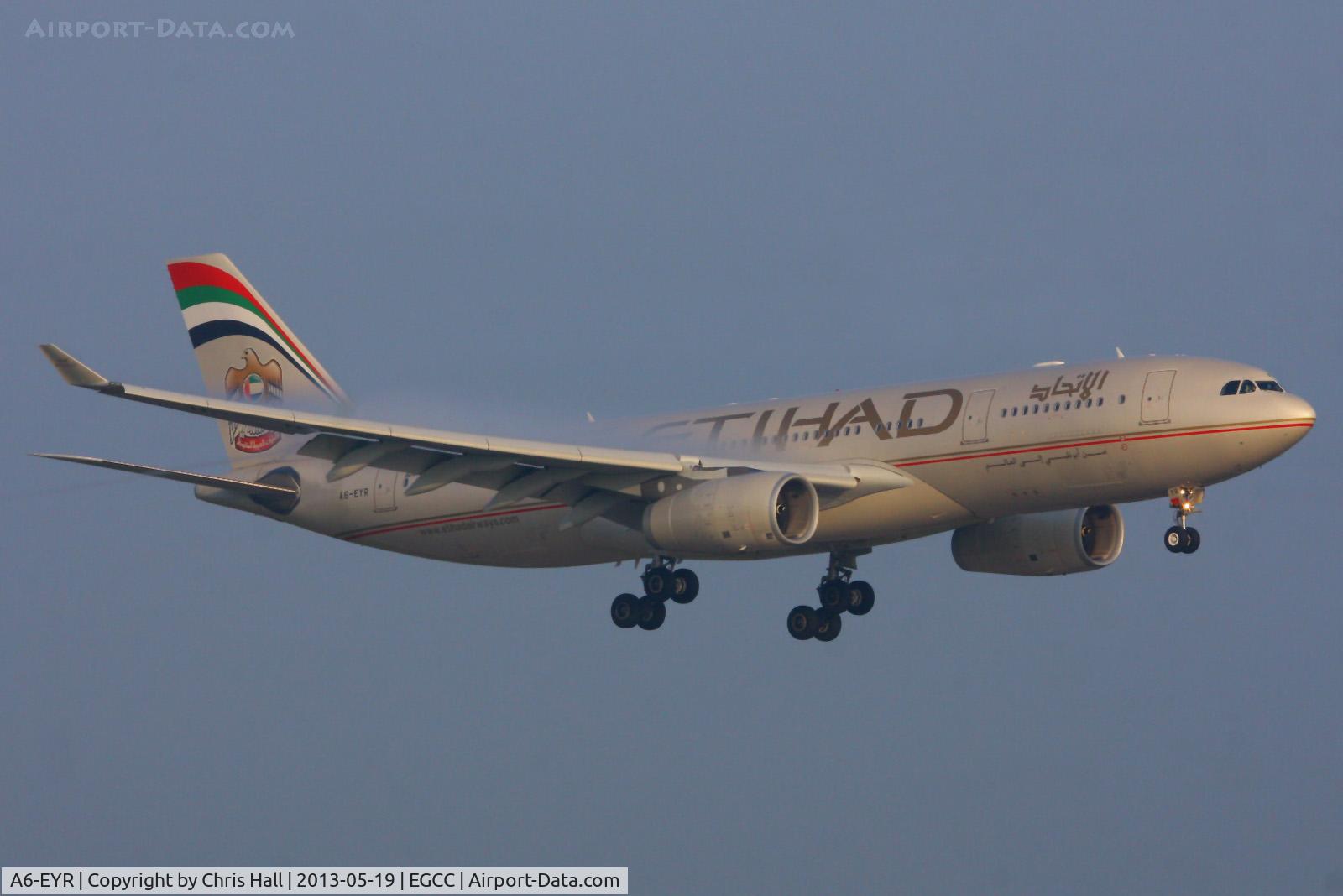 A6-EYR, 2008 Airbus A330-243 C/N 975, Etihad Airways