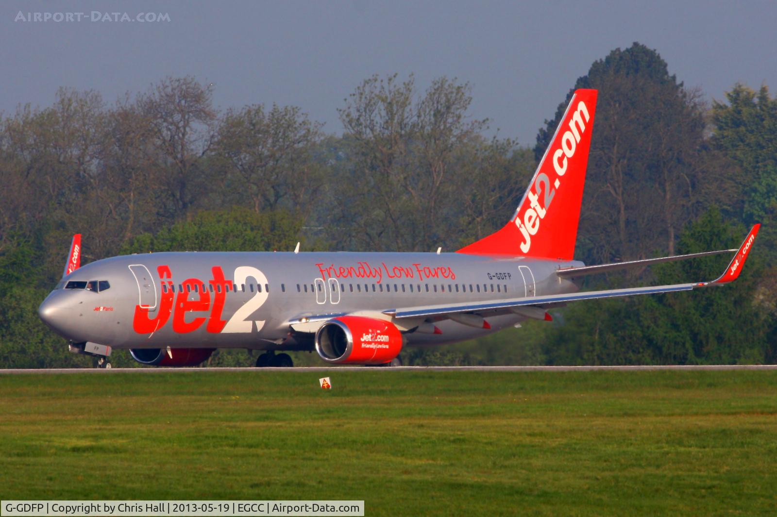 G-GDFP, 1998 Boeing 737-8Z9 C/N 28177, Jet2