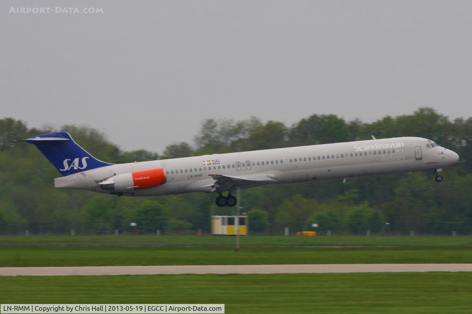 LN-RMM, 1991 McDonnell Douglas MD-81 (DC-9-81) C/N 53005, Scandinavian Airlines