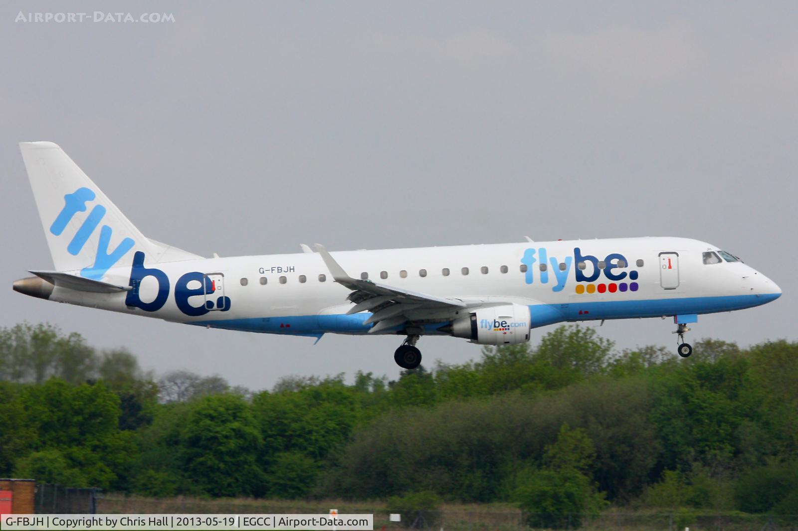 G-FBJH, 2012 Embraer 175STD (ERJ-170-200) C/N 17000351, flybe