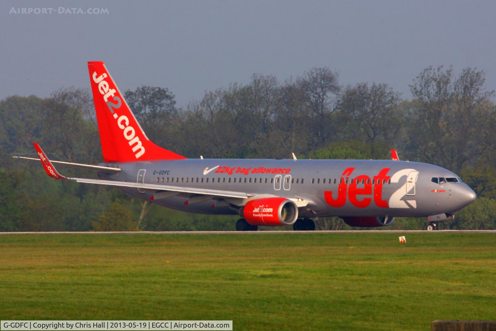 G-GDFC, 1998 Boeing 737-8K2 C/N 28375, Jet2