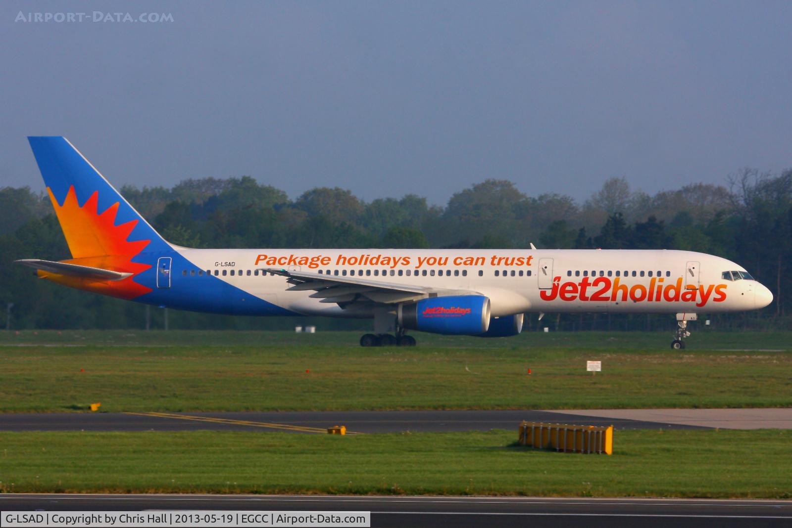 G-LSAD, 1989 Boeing 757-236 C/N 24397, Jet2 Holidays