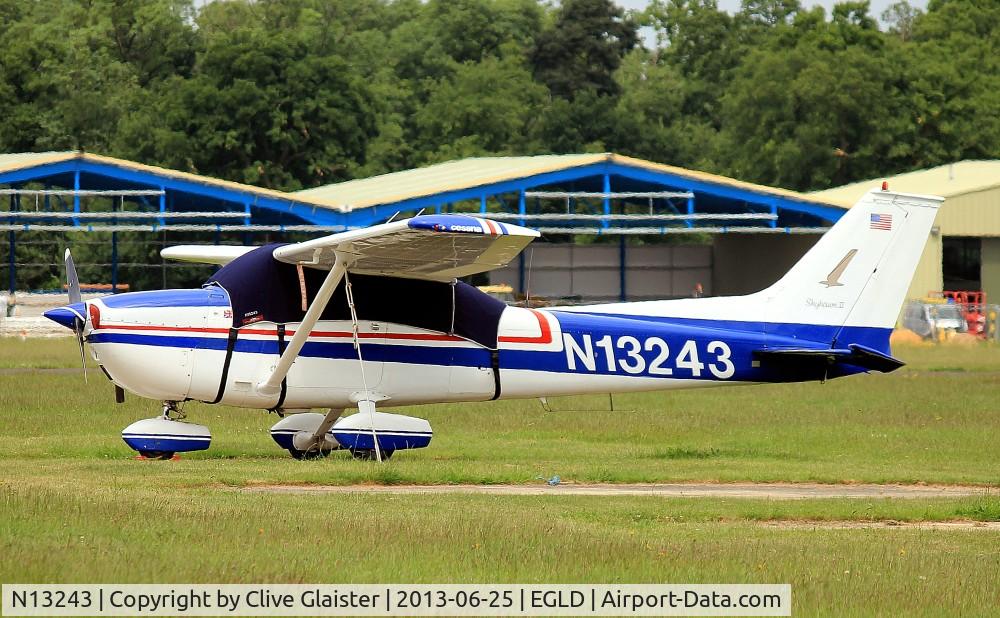 N13243, 1973 Cessna 172M C/N 17262604, Currently in private hands since April 1990.