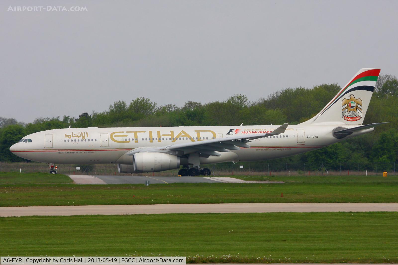A6-EYR, 2008 Airbus A330-243 C/N 975, Etihad Airways