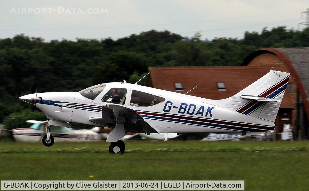 G-BDAK, 1975 Rockwell Commander 112A C/N 252, Ex: N1252J > G-BDAK - Originally owned to, Glos-Air Ltd in April 1975 and currently in private hands since September 2003